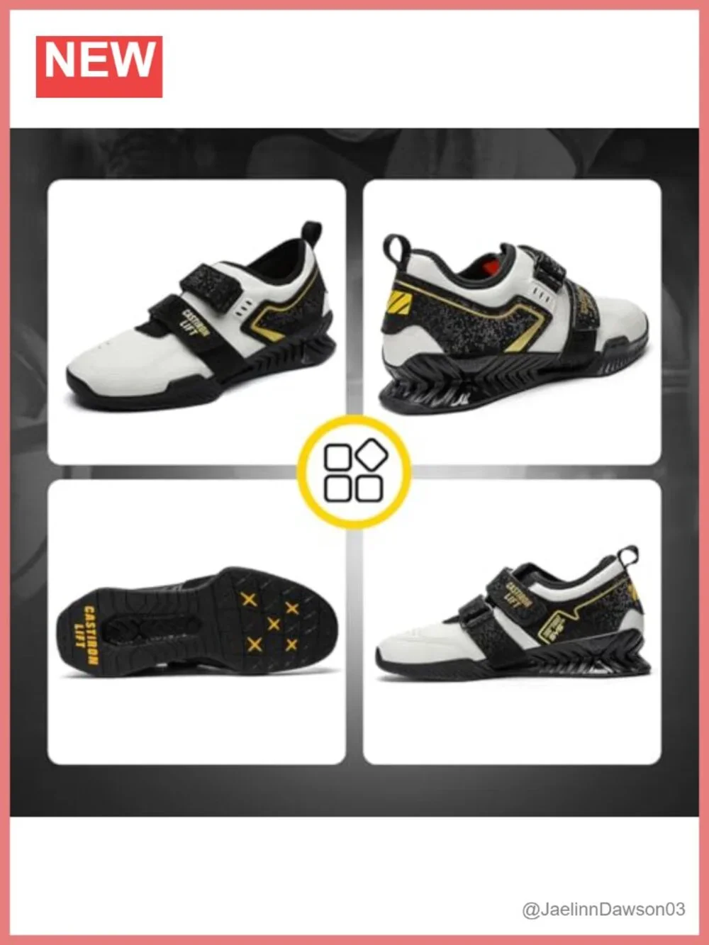 Weightlifting Shoes Powerlifting Gym Shoes for Crossfit Heavy Lifting